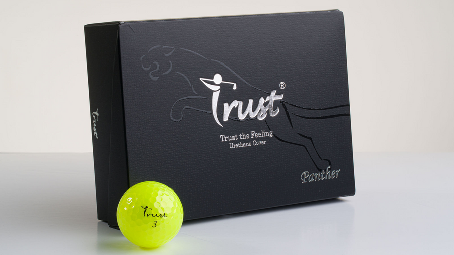 Trust Panther Golf Ball Yellow